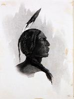 Untitled (Indian Bust)