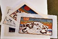 Deep Snow, Cariboo/Cariboo Winter (series of 9)