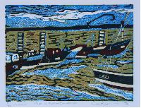 Cove of Fishboats, Cornwall