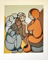 Untitled (Woman Teaching Children)