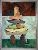 Untitled (Inukshuk)