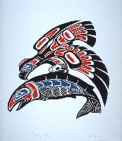 Eagle And Salmon
