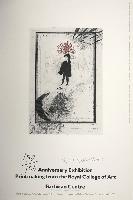 1987 Exhibition Poster: Printmaking from the Royal College of Art, Barbican Centre