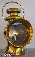 Untitled (Brass Car Lamp)