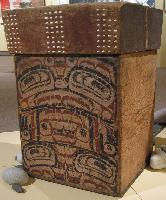 Untitled (Chilkat Northwest Coast Bent Box)