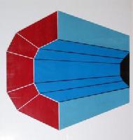 Untitled (Blue and Red)