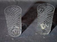 Russian Engraved Glass Beaker