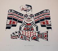 Eagle and Salmon (limited edition print)