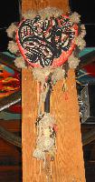 Creations (Salish ceremonial rattle dance drum)