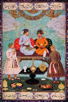 An Imaginary Meeting between Jahangir and Shah Abbas of Persia