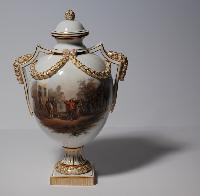 Meissen Porcelain Urn