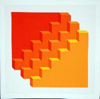 Untitled (Gradiated Tiers)