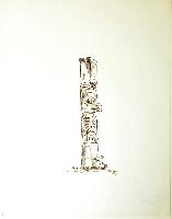 Eagle Mortuary Pole