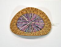 Bark and Porcupine Quill Medallion