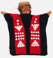 Hand Puppet; Cedar Man (Tsekum)