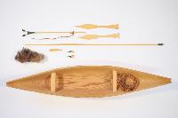 The Cod Fisher, Model Canoe