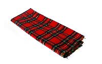 Length of Paid Tartan Fabric