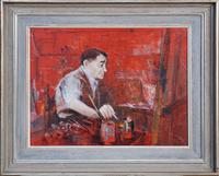 Max in his Studio