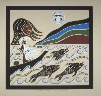 Raven Woman: Mary, Pregnant With The Word