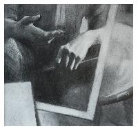 Hands And Frames (Self-Portrait)