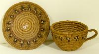 Untitled (Woven Cup and Saucer)